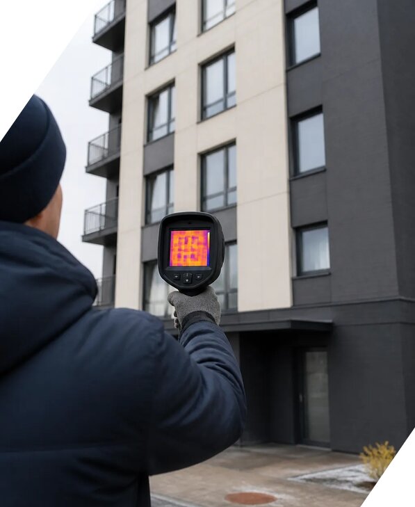 Тепловизионное обследование зданий в Еманжелинске от 5136 р. | ЭкспертизаРоссия